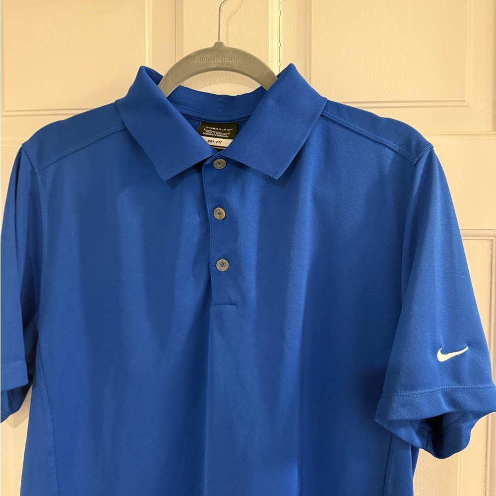 Nike Men's Blue Polo Shirt